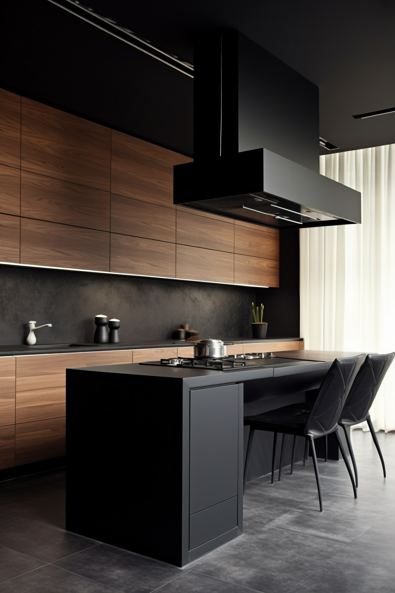 Kitchen cabinet interior
