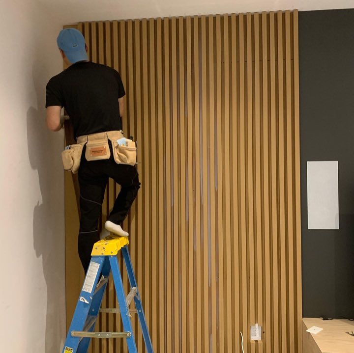 Slat Wall Feature