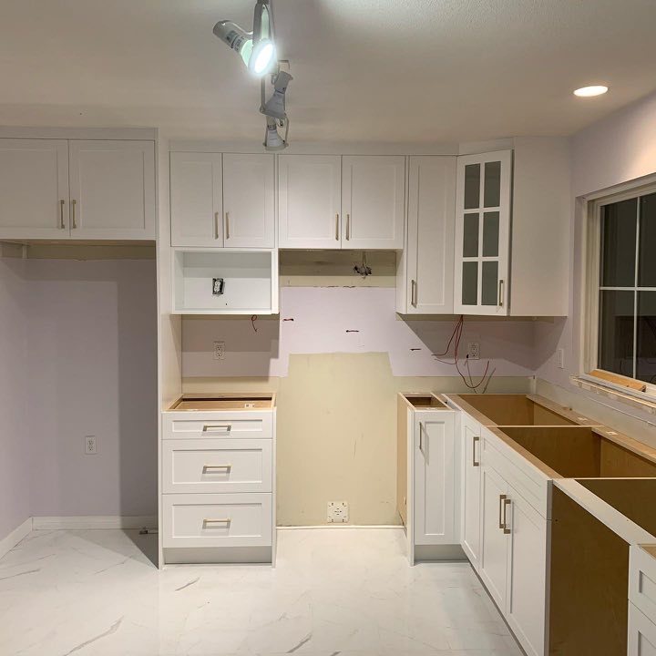 White Shaker Kitchen