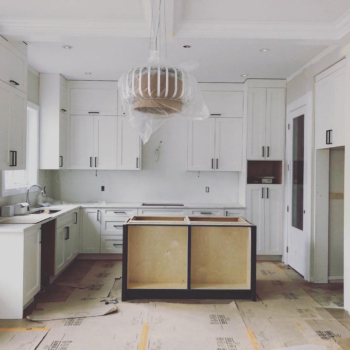White Shaker Vanity