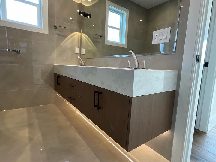 Shinnoki Veneer Vanity